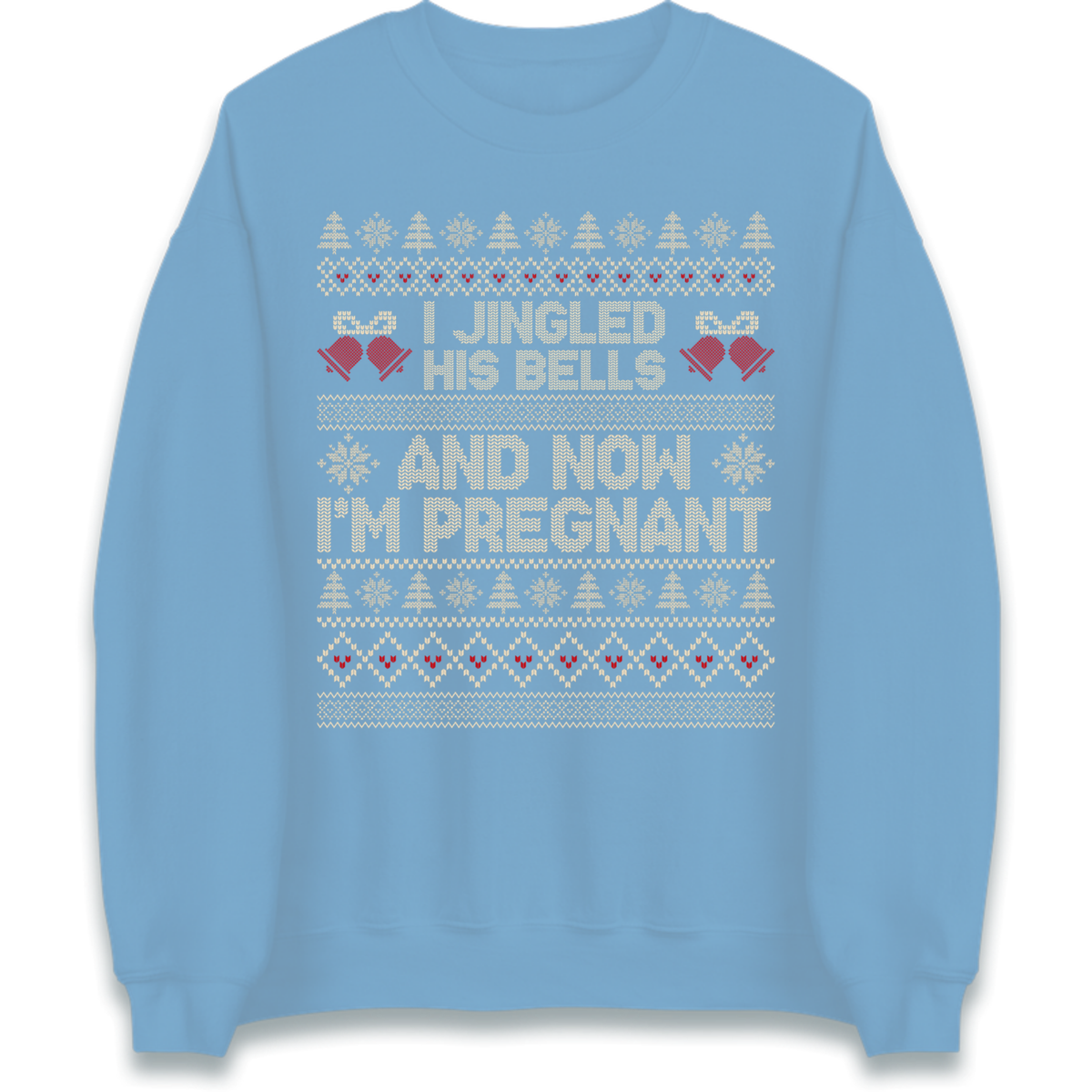 Pregnant At Christmas Jumper