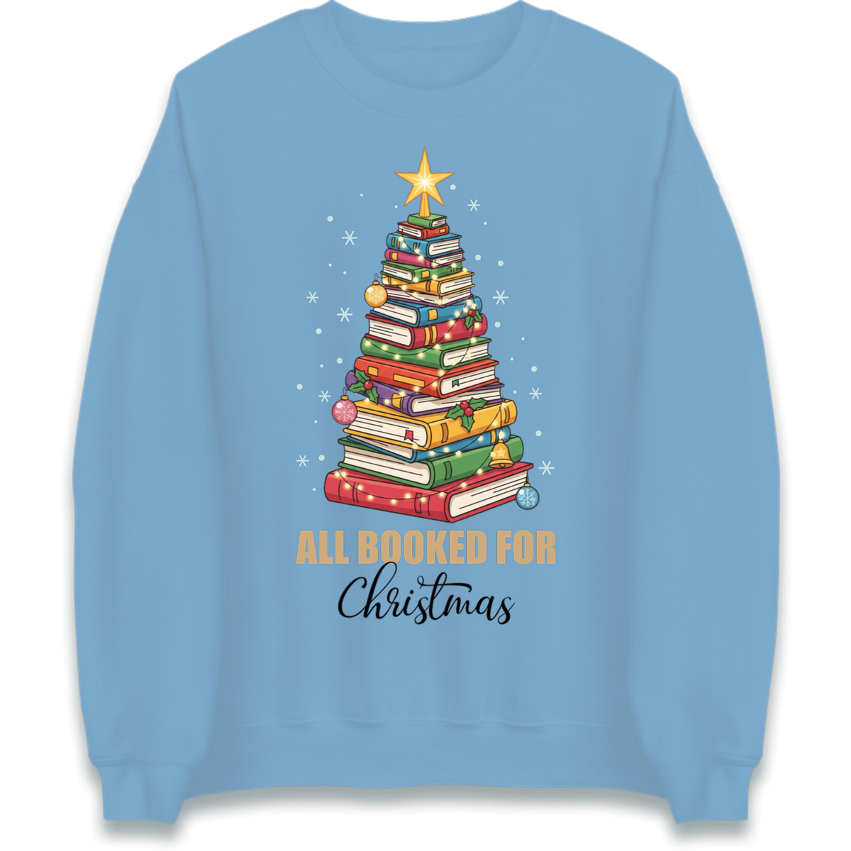 Book Tree Christmas Jumper