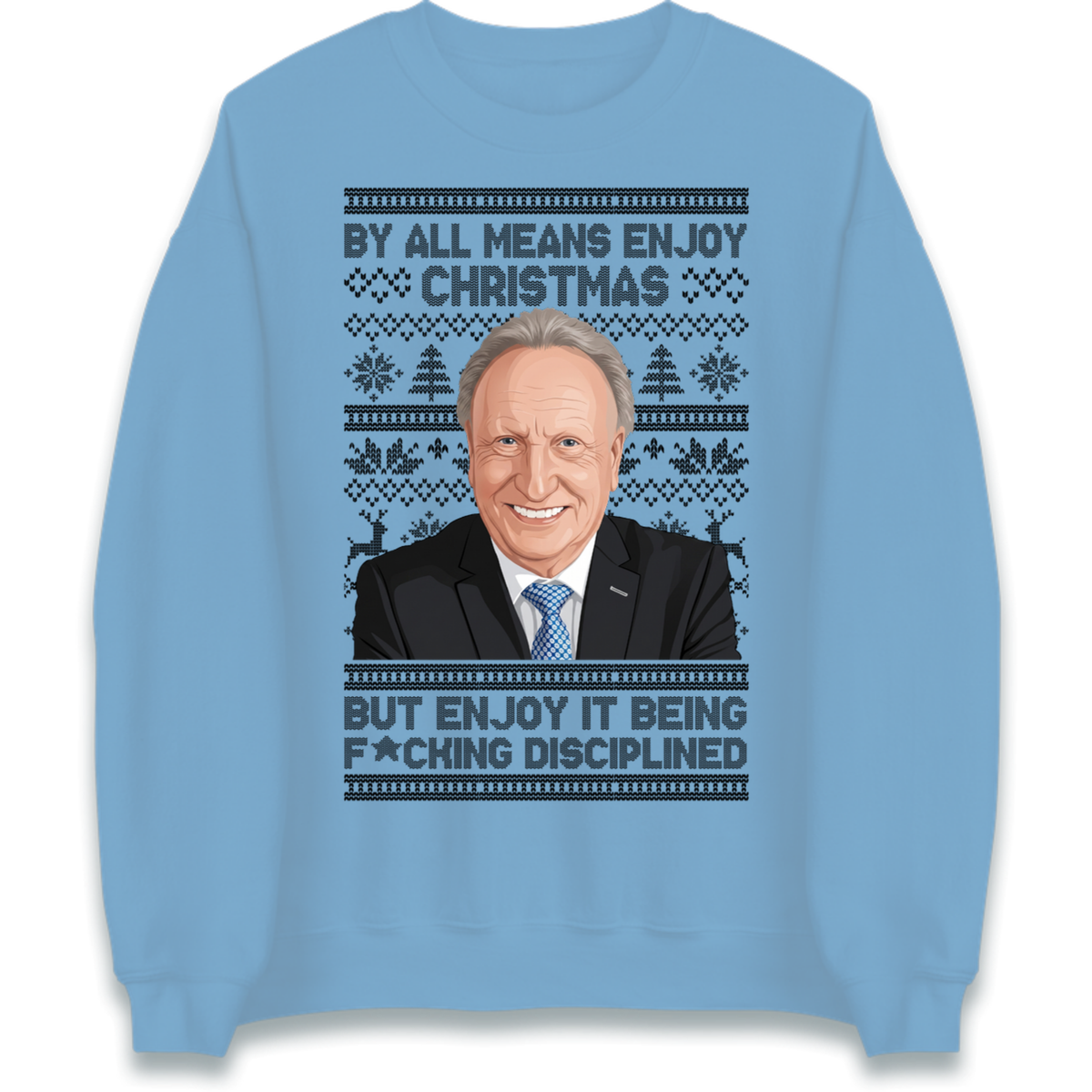 Neil Warnock Christmas Jumper