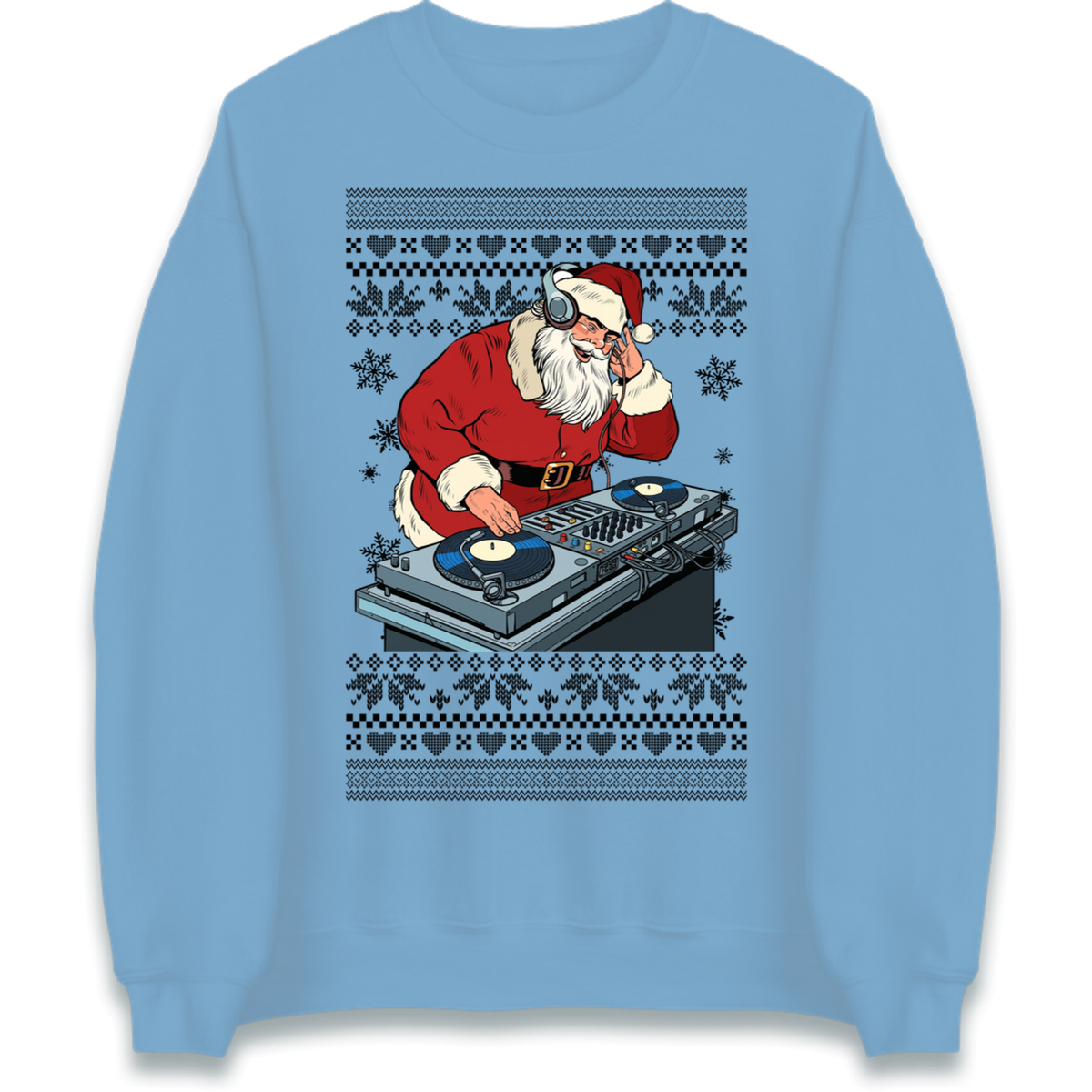 DJ Santa Christmas Jumper