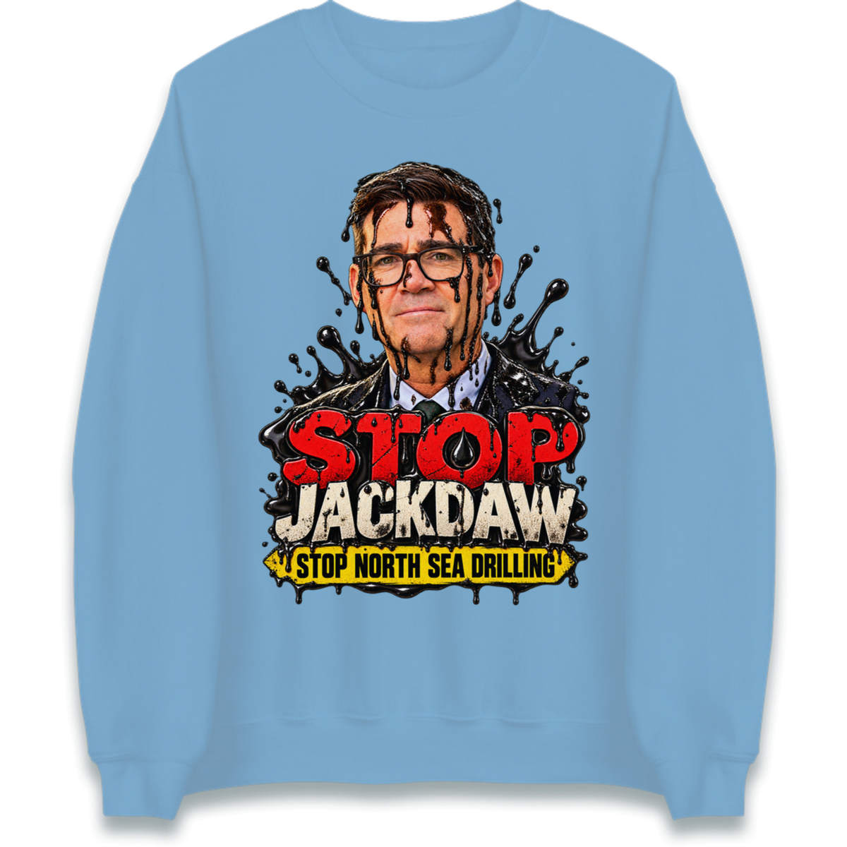 Stop Jackdaw Stop North Sea Drilling Andy Burnham Jumper