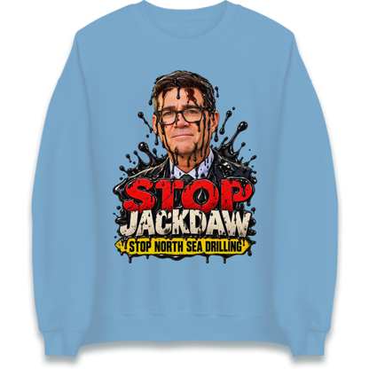 Stop Jackdaw Stop North Sea Drilling Andy Burnham Jumper