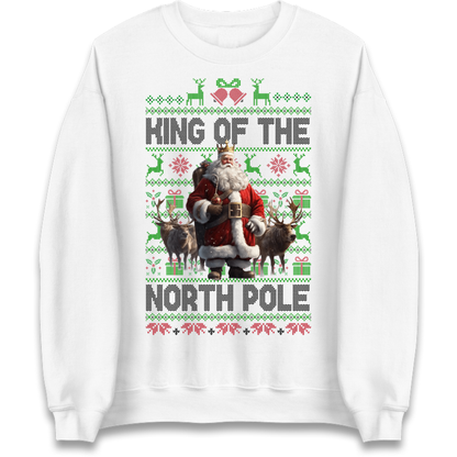King Santa Christmas Jumper