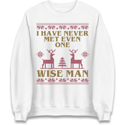 Retro Festive Graphic Jumper
