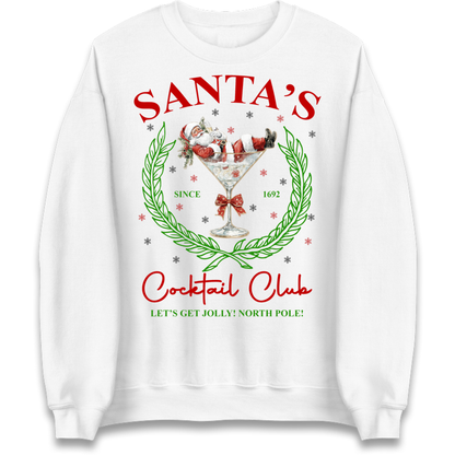 Cocktail Lover Christmas Jumper