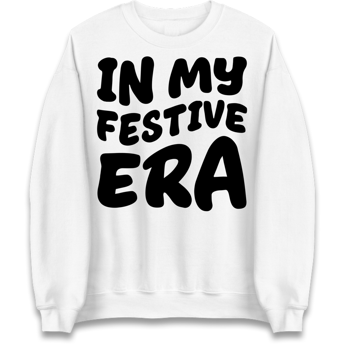 Modern Christmas Slogan Jumper