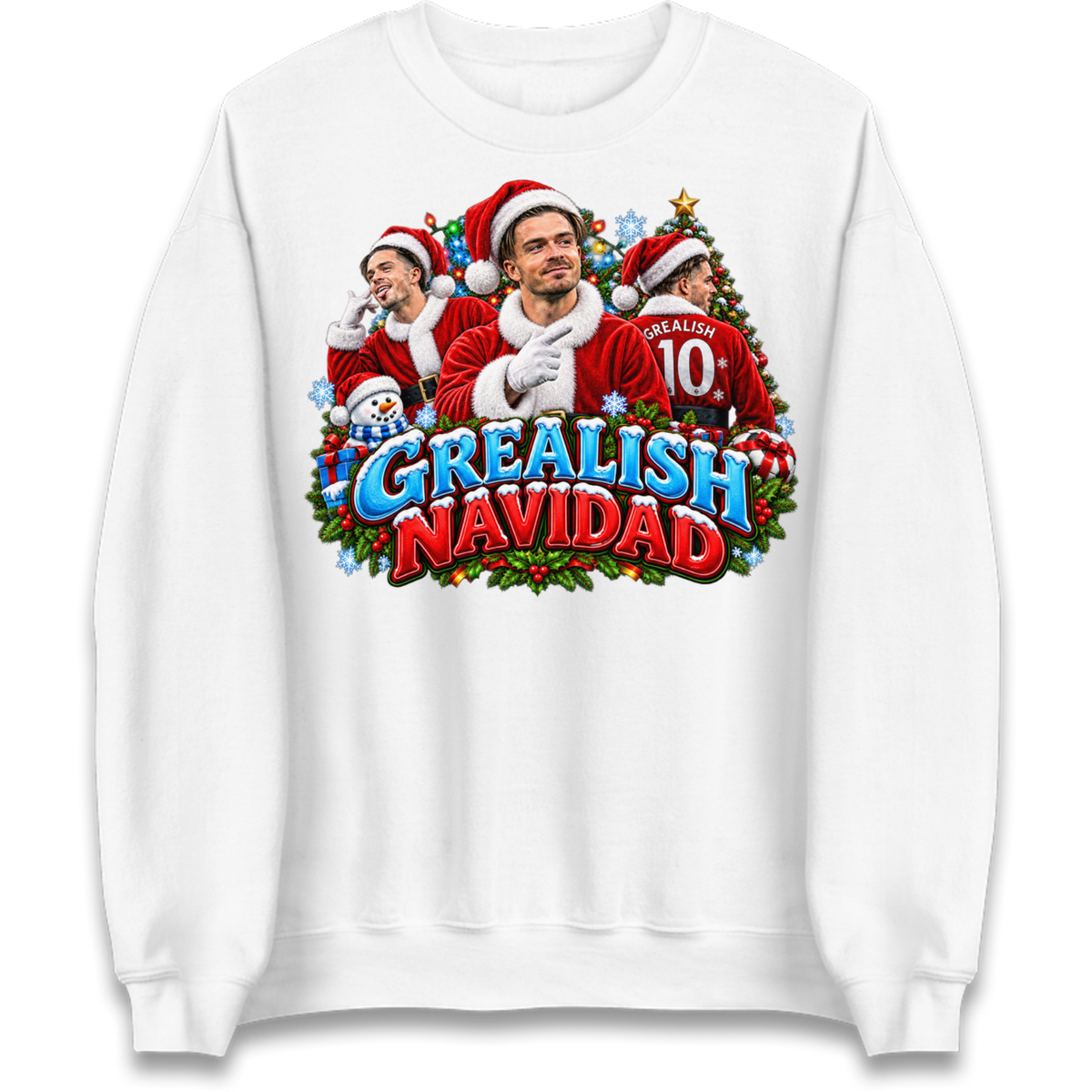 Jack Grealish Everton Christmas Jumper