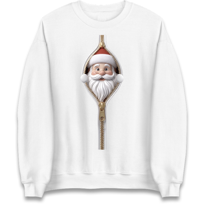 Santa Face Novelty Jumper