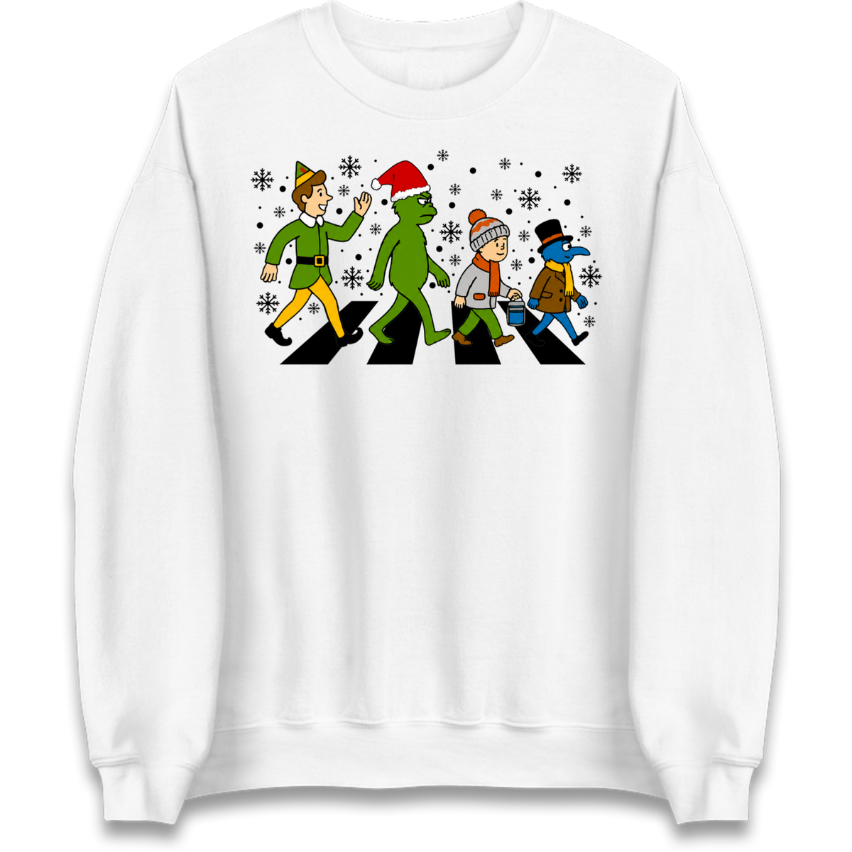 Abbey Road Walk Christmas jumper Jumper