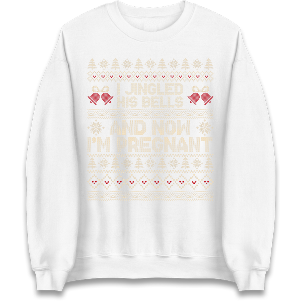 Pregnant At Christmas Jumper