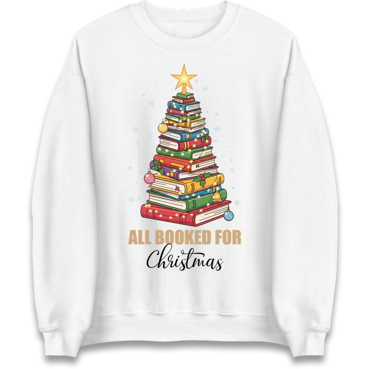 Book Tree Christmas Jumper