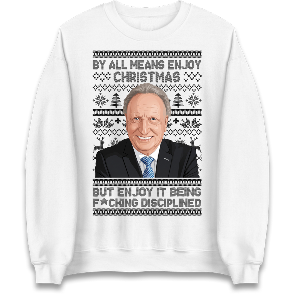 Neil Warnock Christmas Jumper