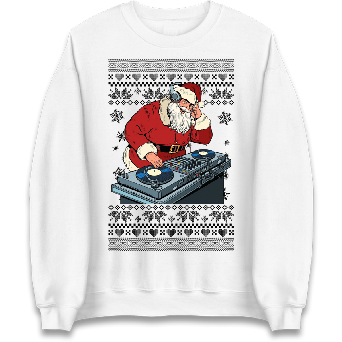 DJ Santa Christmas Jumper