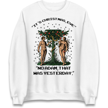 Adam & Eve Christmas Jumper Jumper