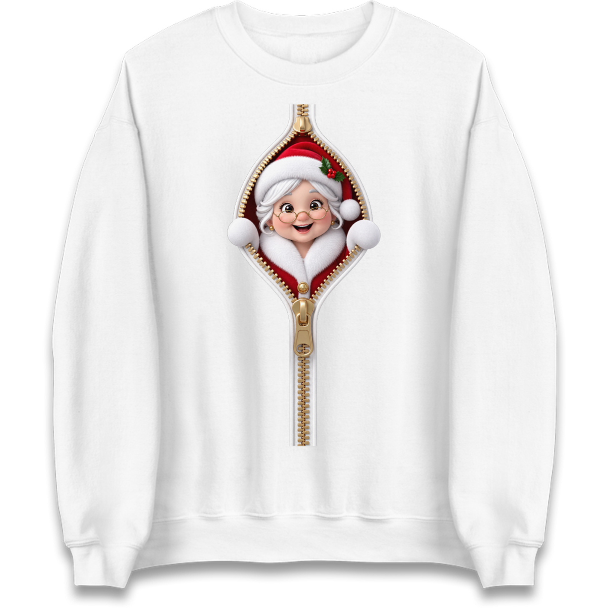 Mrs Claus Outfit Jumper