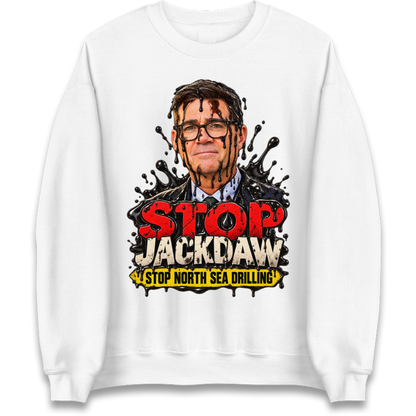 Stop Jackdaw Stop North Sea Drilling Andy Burnham Jumper
