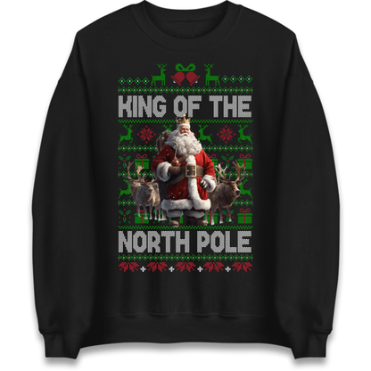 King Santa Christmas Jumper
