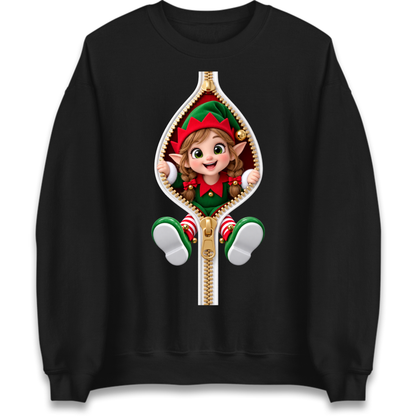 Elf Christmas Jumper Jumper