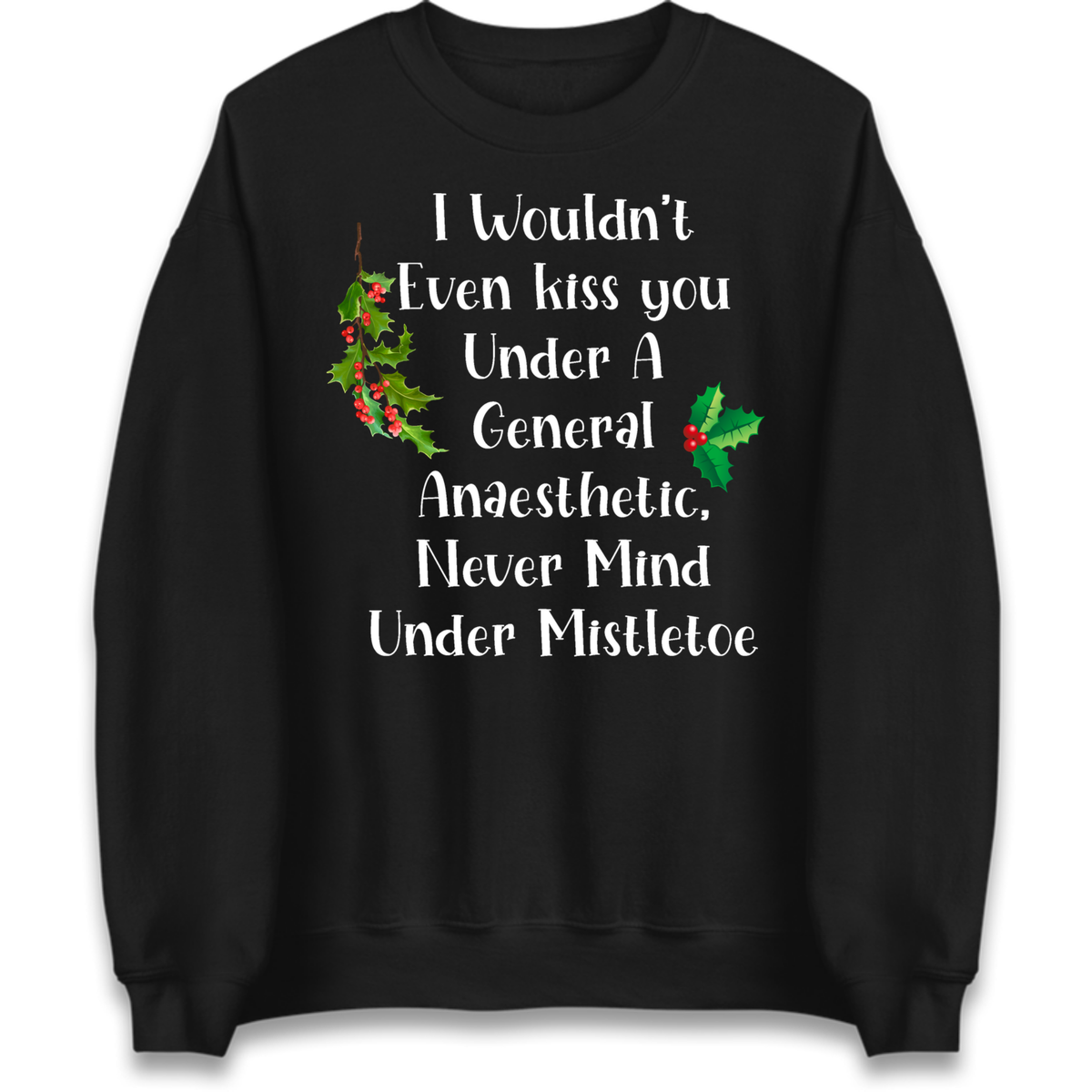 Cheeky Festive Slogan Jumper