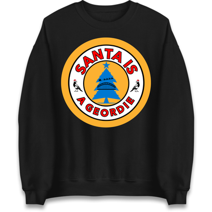 Geordie Santa  Christmas Jumper