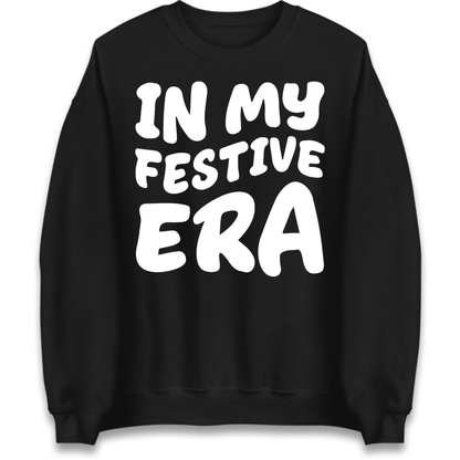 Modern Christmas Slogan Jumper