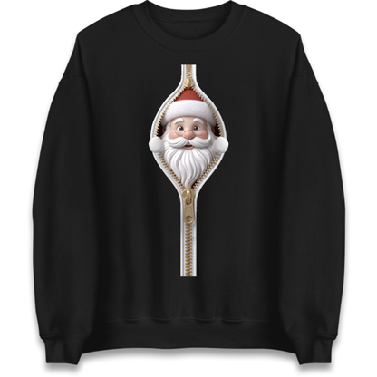 Santa Face Novelty Jumper