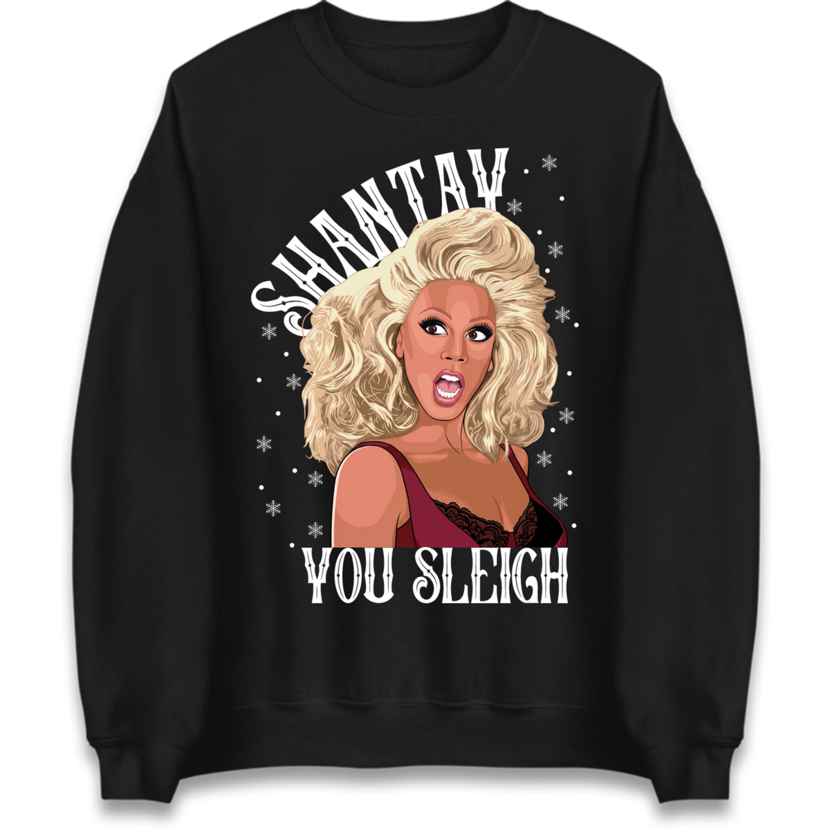 drag christmas clothing Jumper
