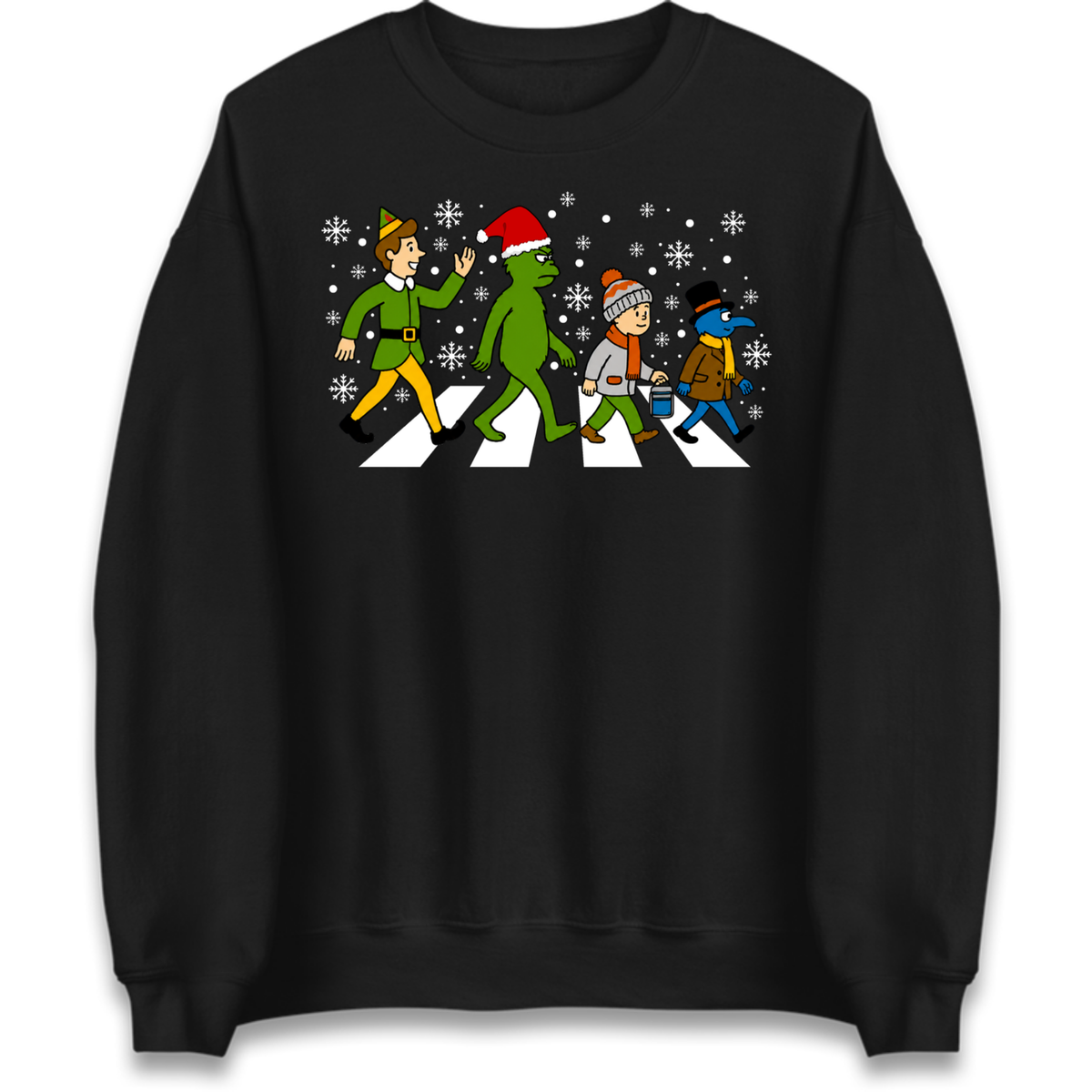 Abbey Road Walk Christmas jumper Jumper
