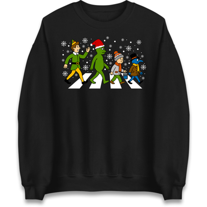 Abbey Road Walk Christmas jumper Jumper
