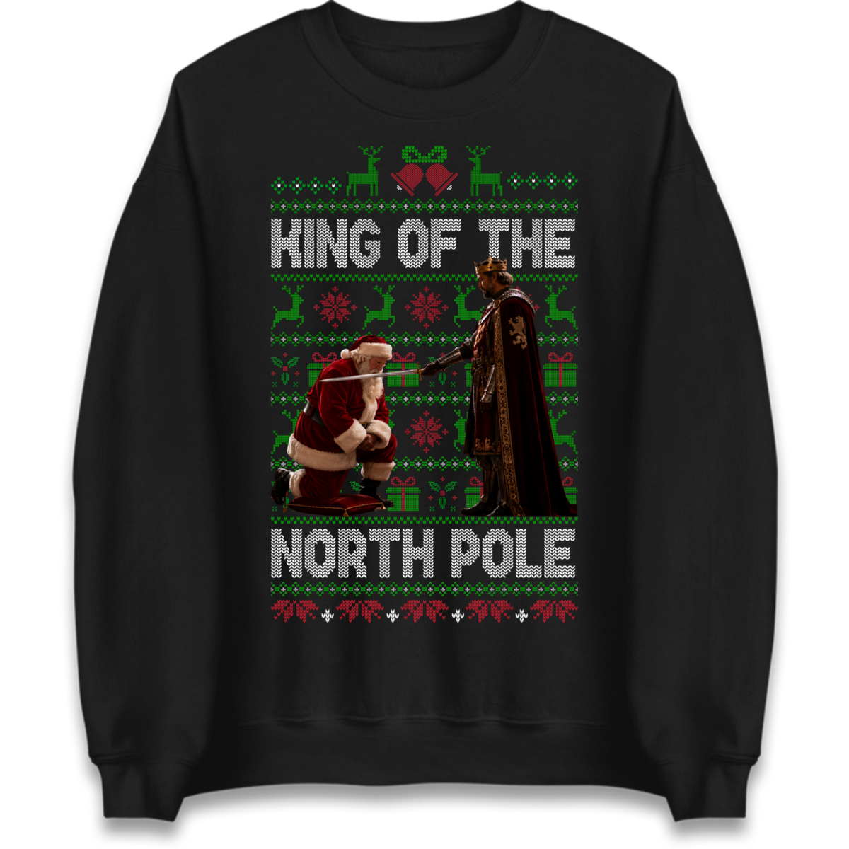 Regal Holiday Gift Jumper
