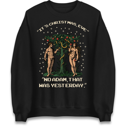 Adam & Eve Christmas Jumper Jumper