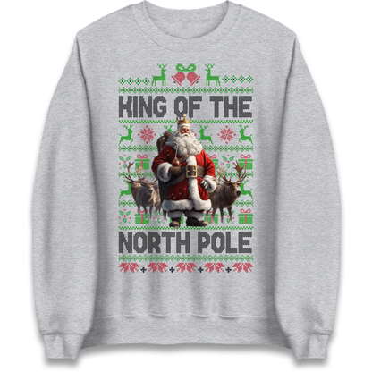 King Santa Christmas Jumper