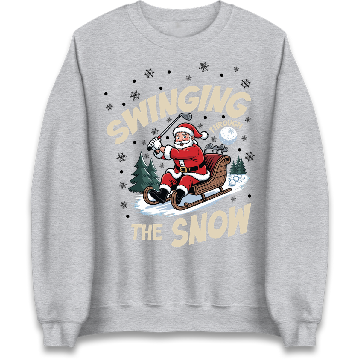 Christmas Golf Jumper