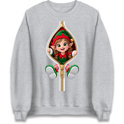 Elf Christmas Jumper Jumper