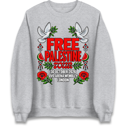Macklemore and Friends Free Palestine Tour London 2026 Jumper