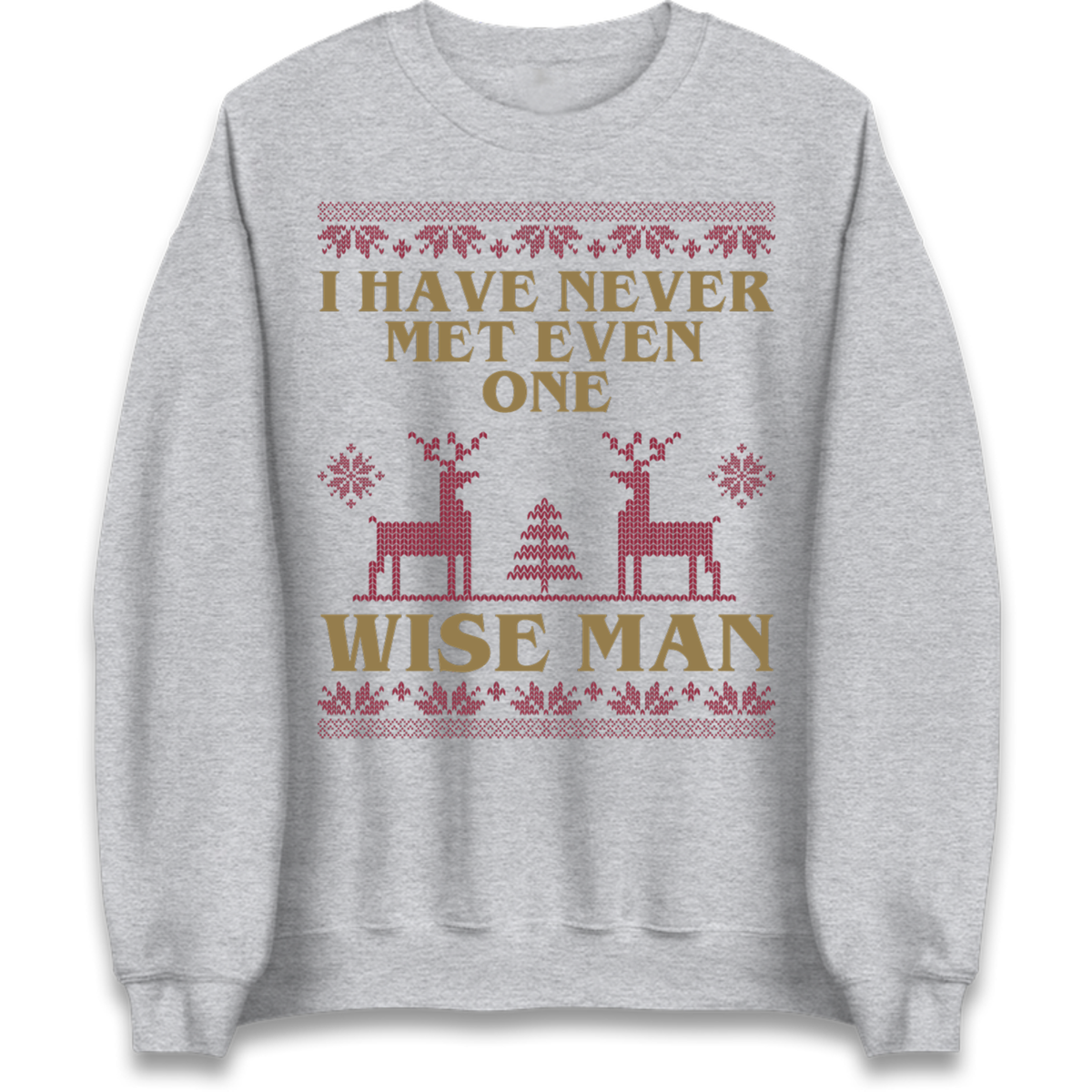 Retro Festive Graphic Jumper