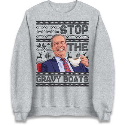 Satirical Festive Top Jumper