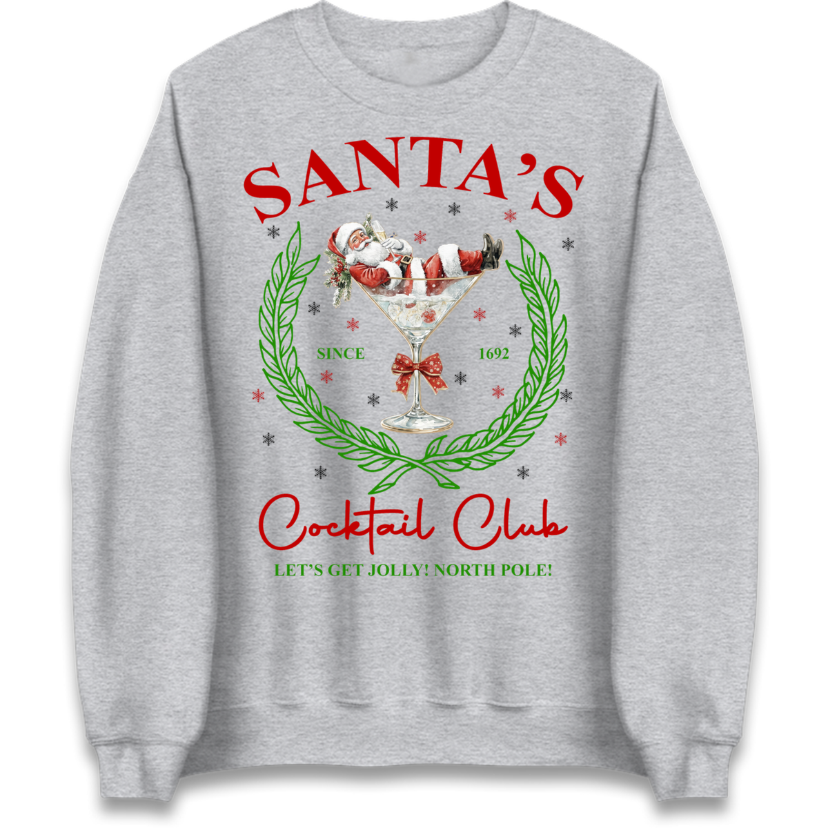 Cocktail Lover Christmas Jumper