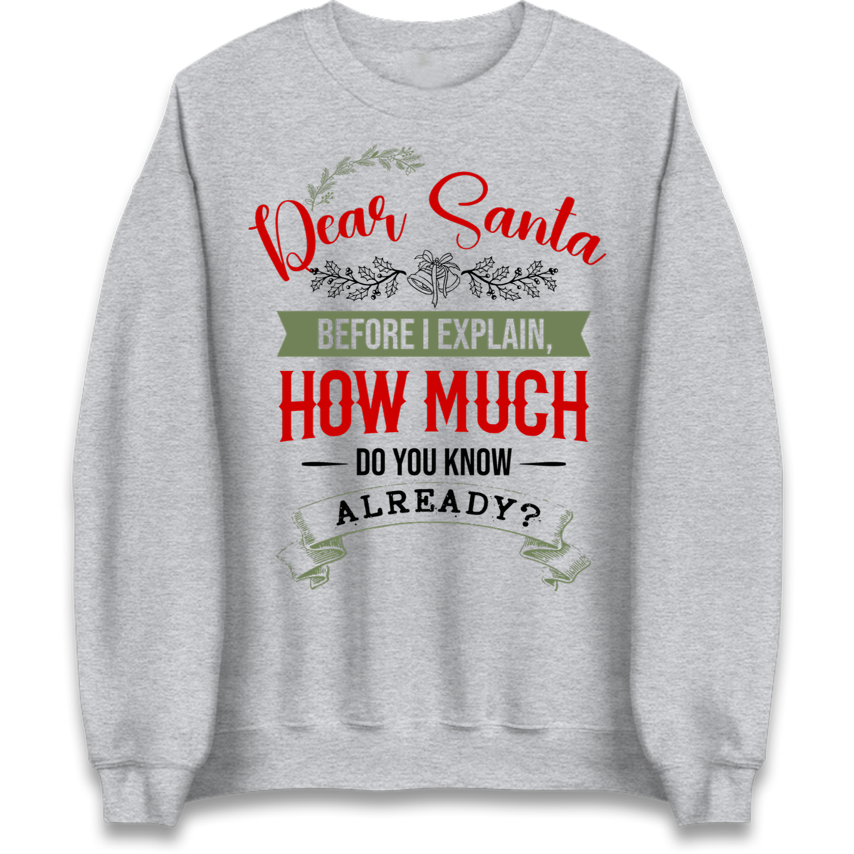 naughty christmas outfit Jumper