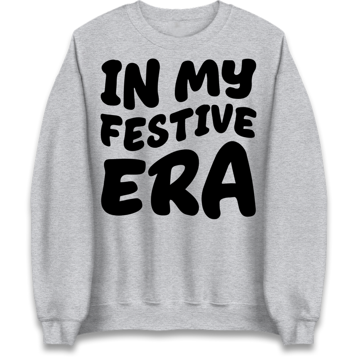 Modern Christmas Slogan Jumper