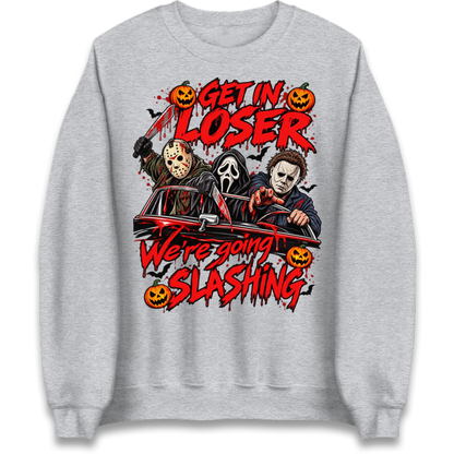 Retro Horror Movie Halloween Slasher Villains Jumper
