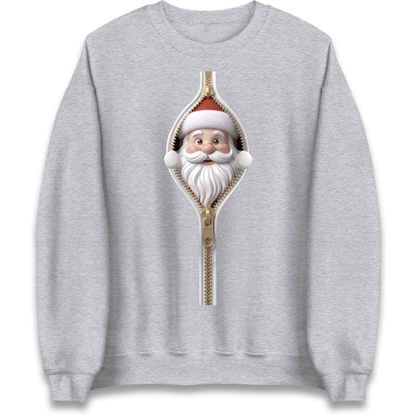 Santa Face Novelty Jumper
