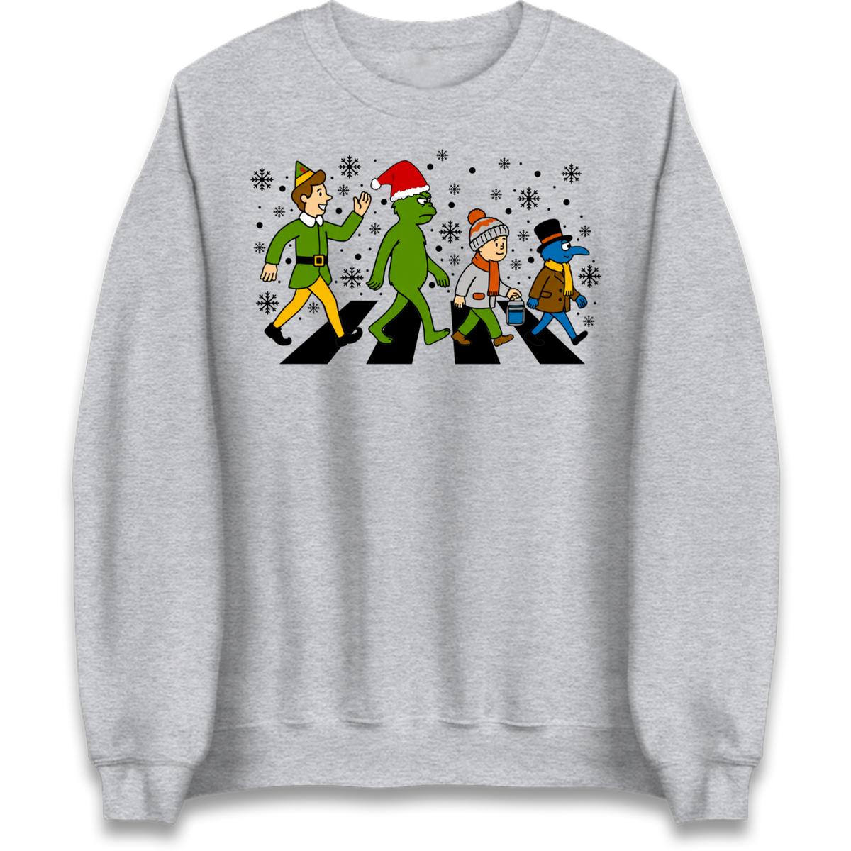 Abbey Road Walk Christmas jumper Jumper