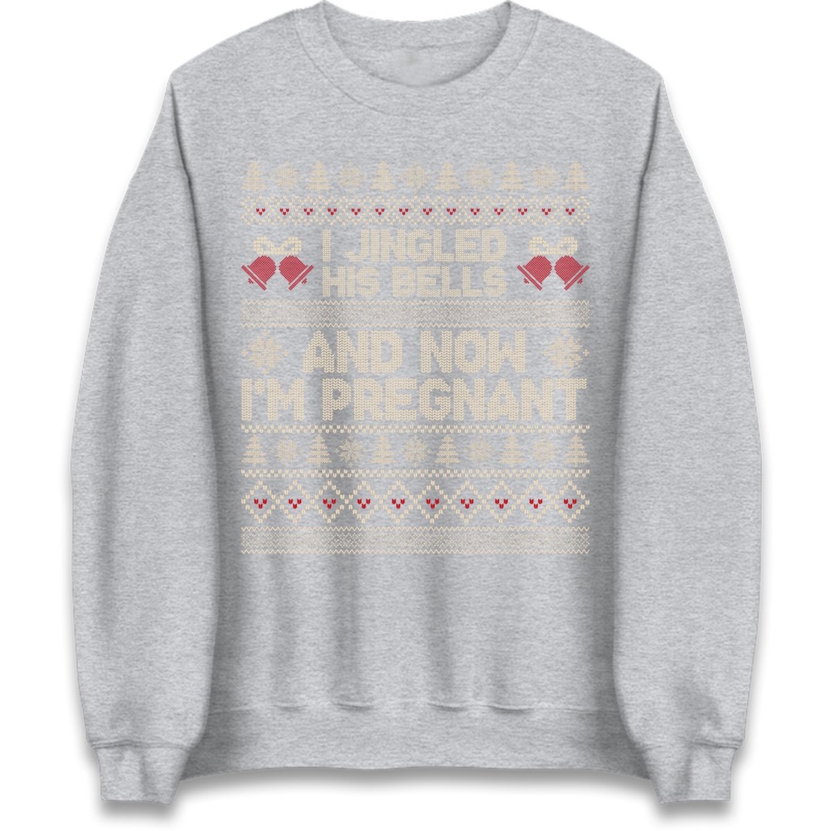 Pregnant At Christmas Jumper