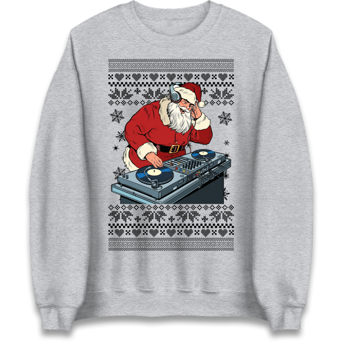 DJ Santa Christmas Jumper