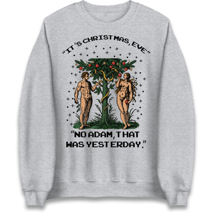 Adam & Eve Christmas Jumper Jumper