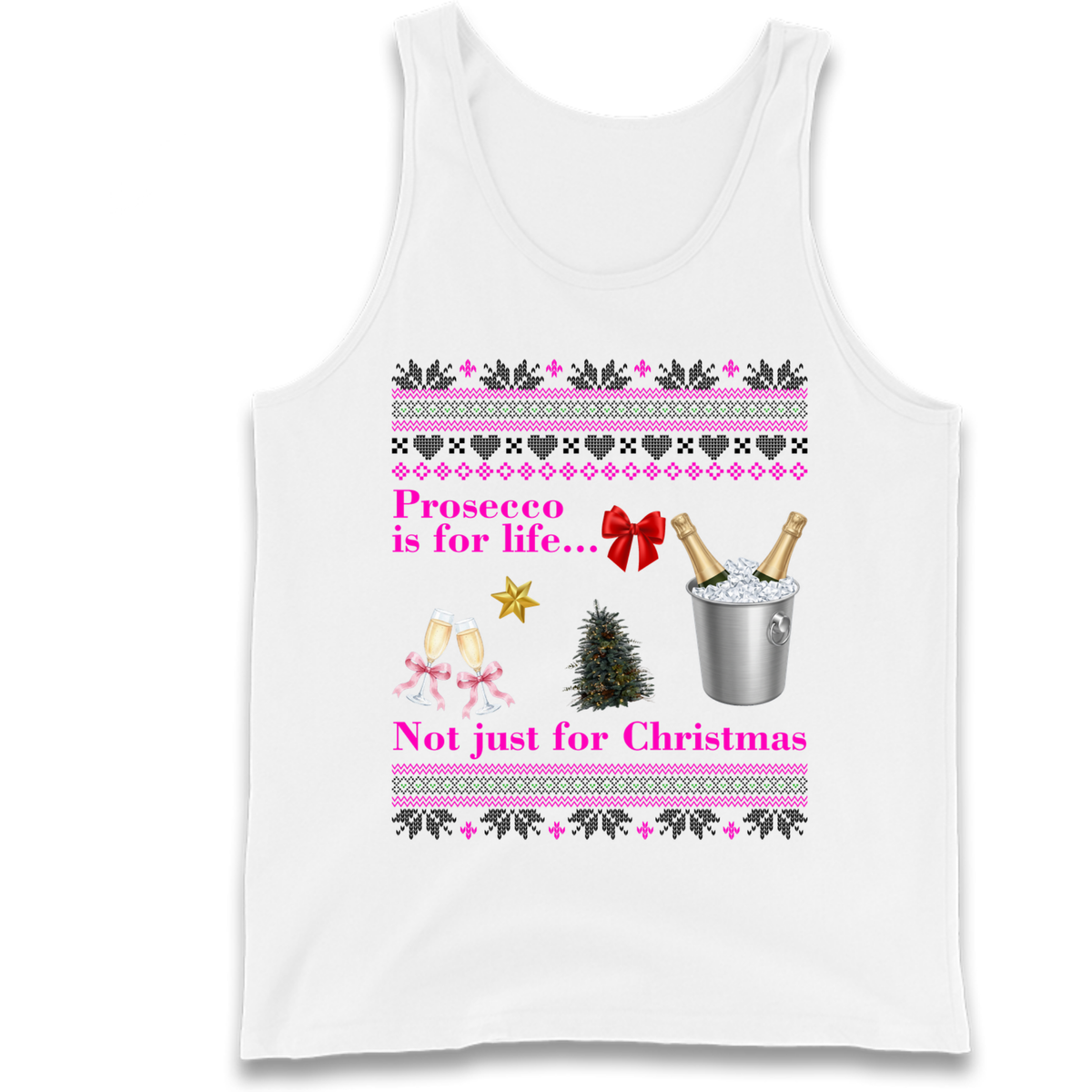 Prosecco Gift Top Tank Top