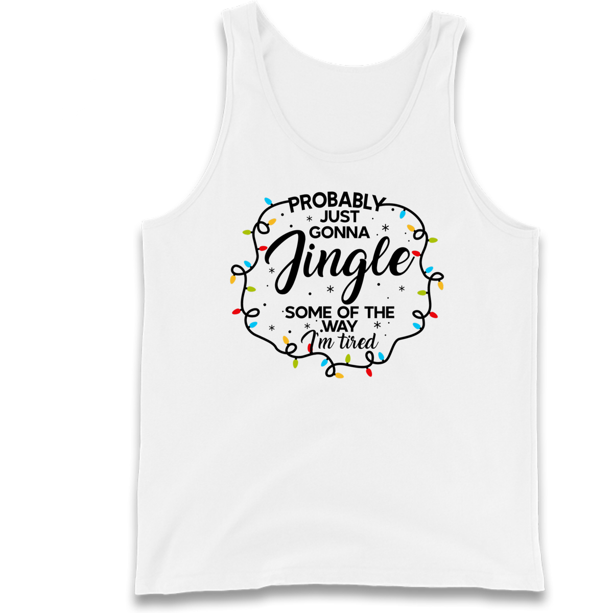 Lazy Festive Outfit Tank Top