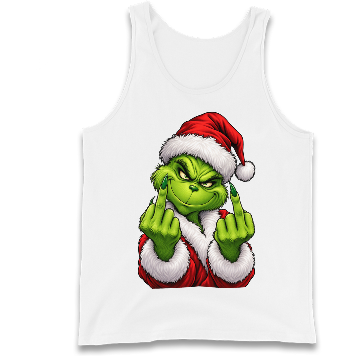 The Grinch Christmas Tank Top