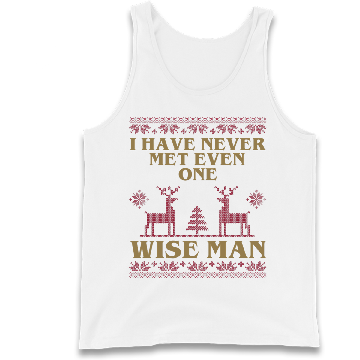 Retro Festive Graphic Tank Top